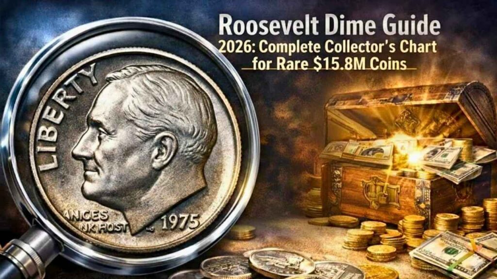 Roosevelt Dime Price Guide 2026 Complete Collector’s Chart for Rare $15.8M Coins