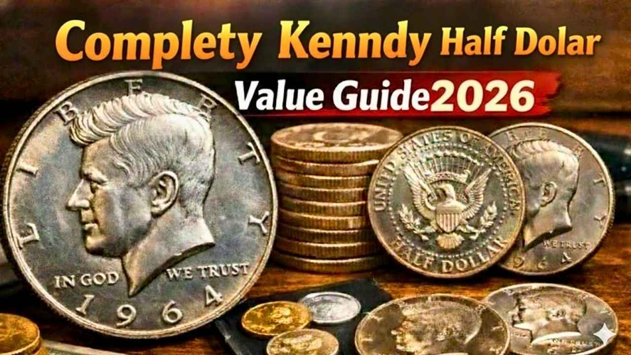 Complete Kennedy Half Dollar Value Guide 2026 Prices Rarities and Collector’s Market