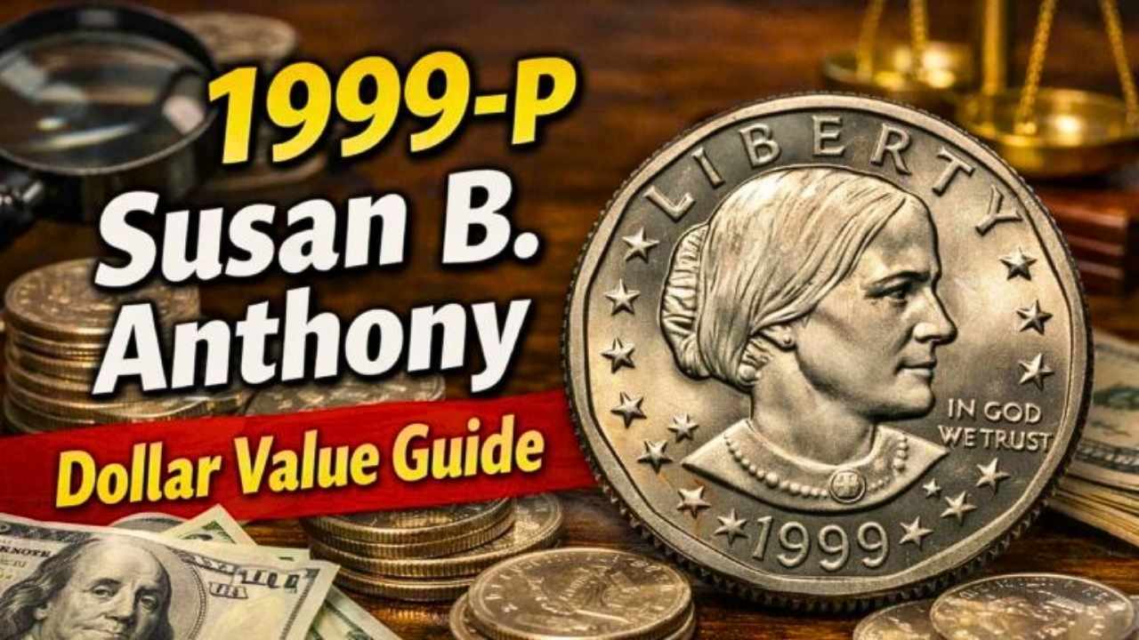 1999-P Susan B Anthony Dollar Value Guide 2026 Rare Coin Prices Worth Thousands