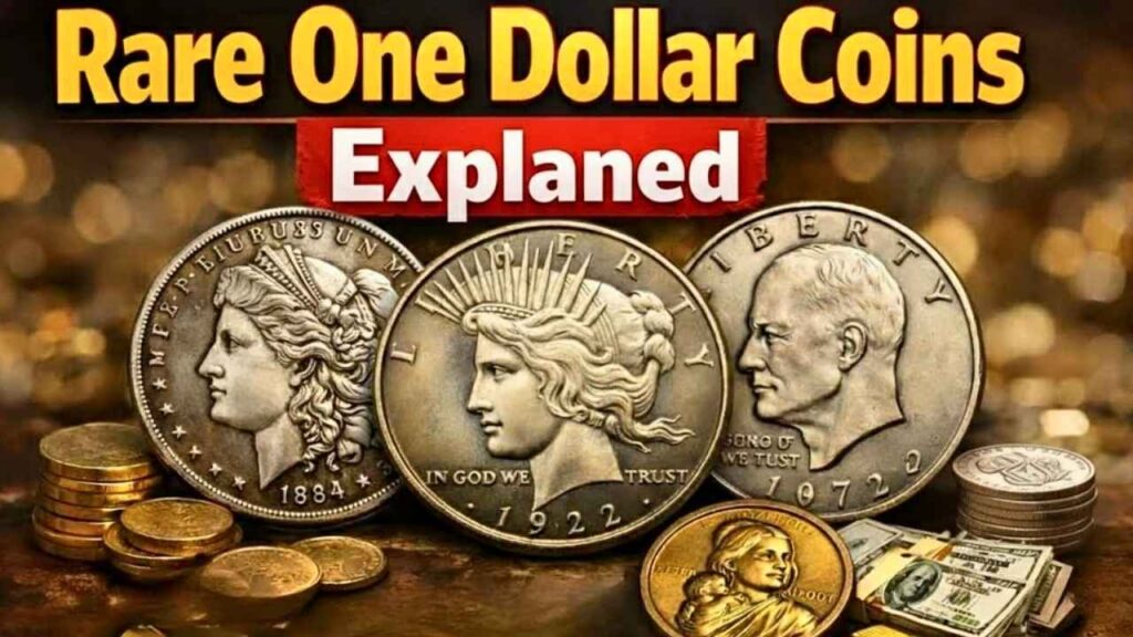 Rare One Dollar Coins Explained How to Identify Valuable Coins Worth Thousands in 2026